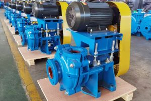 Preparatory work before starting up slurry pump