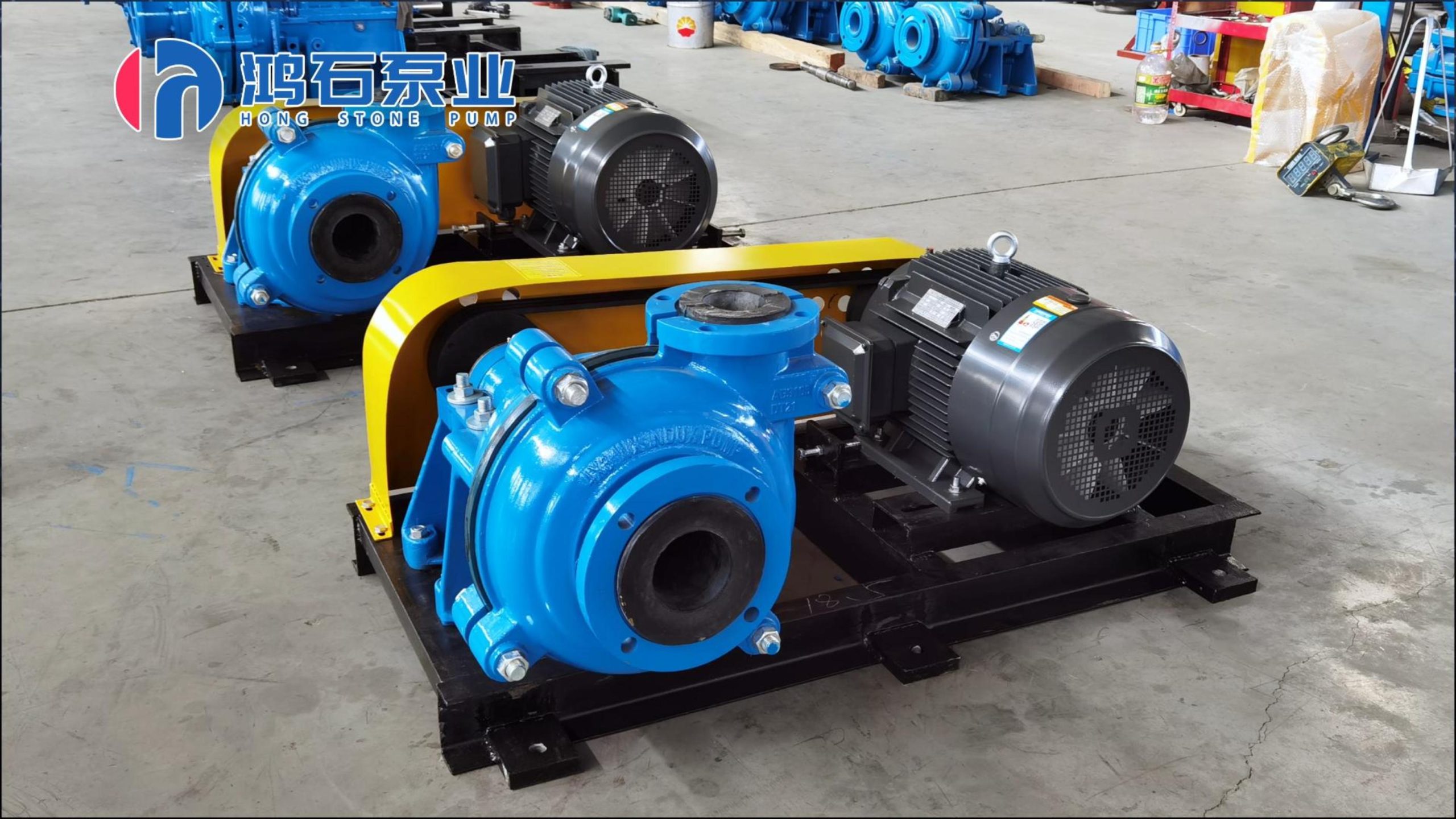 Horizontal Rubber Lined Slurry Pump